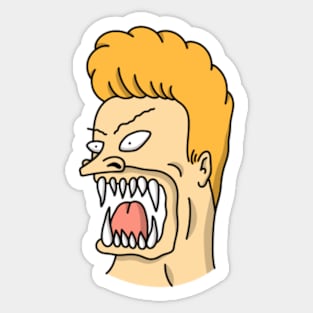 Sucky Beavis and Butt-head Sticker